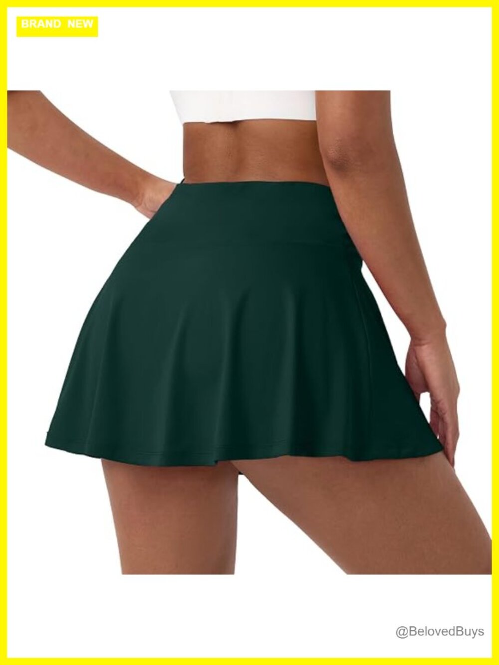 Pleated Tennis Skirt with Pockets High Waisted Skorts for Women